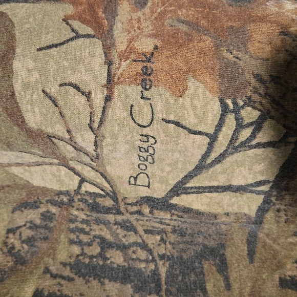 Vintage Nebraska Huskers Camouflage Shirt Boggy Creek Camo - Picture 3 of 11